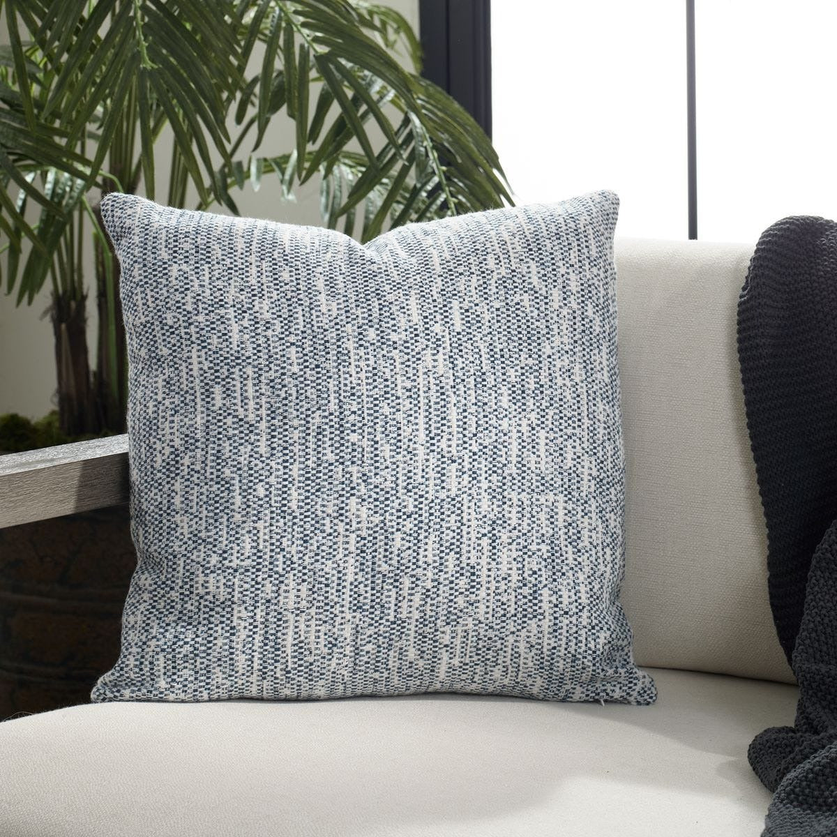 Zenith Outdoor Cushion in Indigo by Uttermost