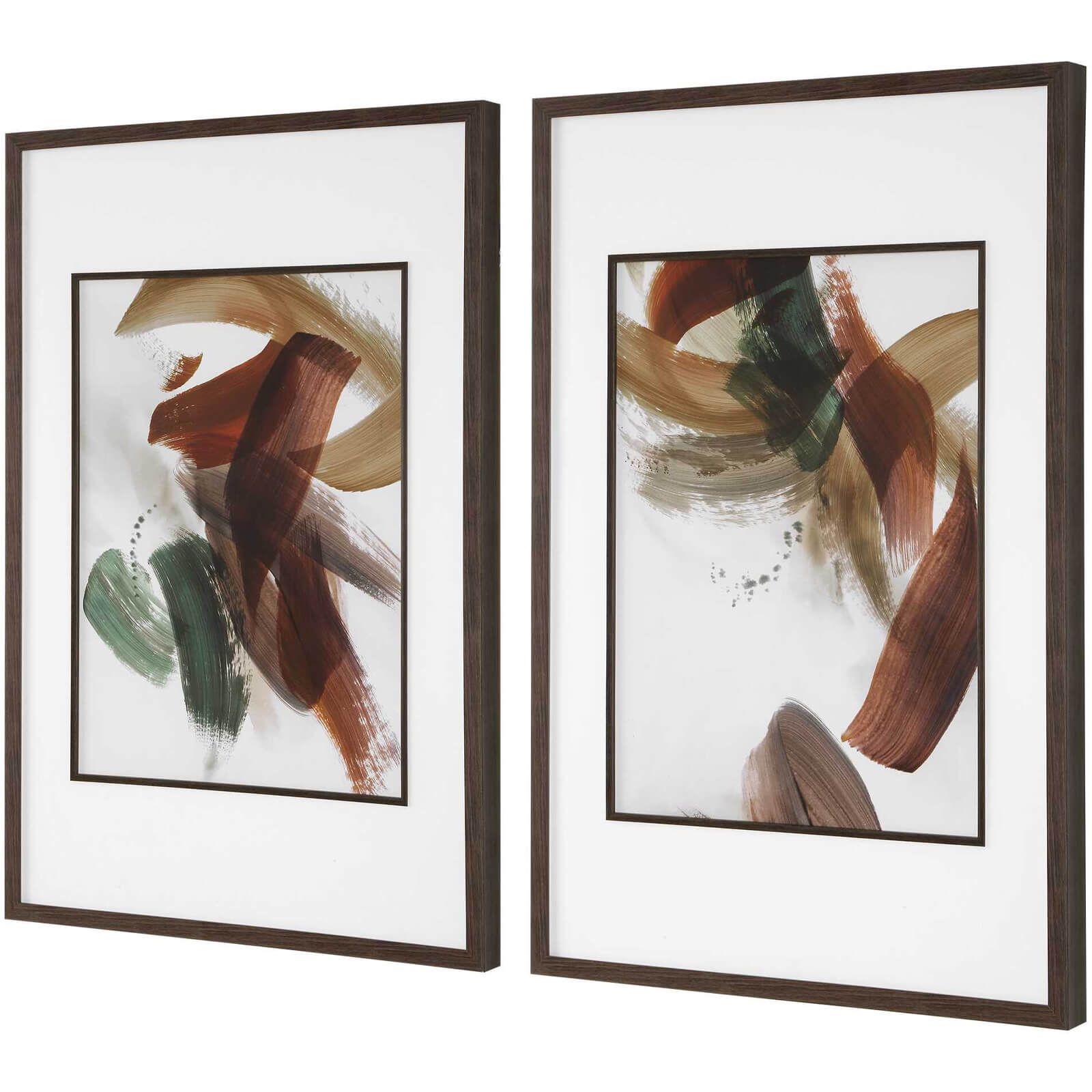Velocity Framed Abstract Prints - Set of 2 by Uttermost