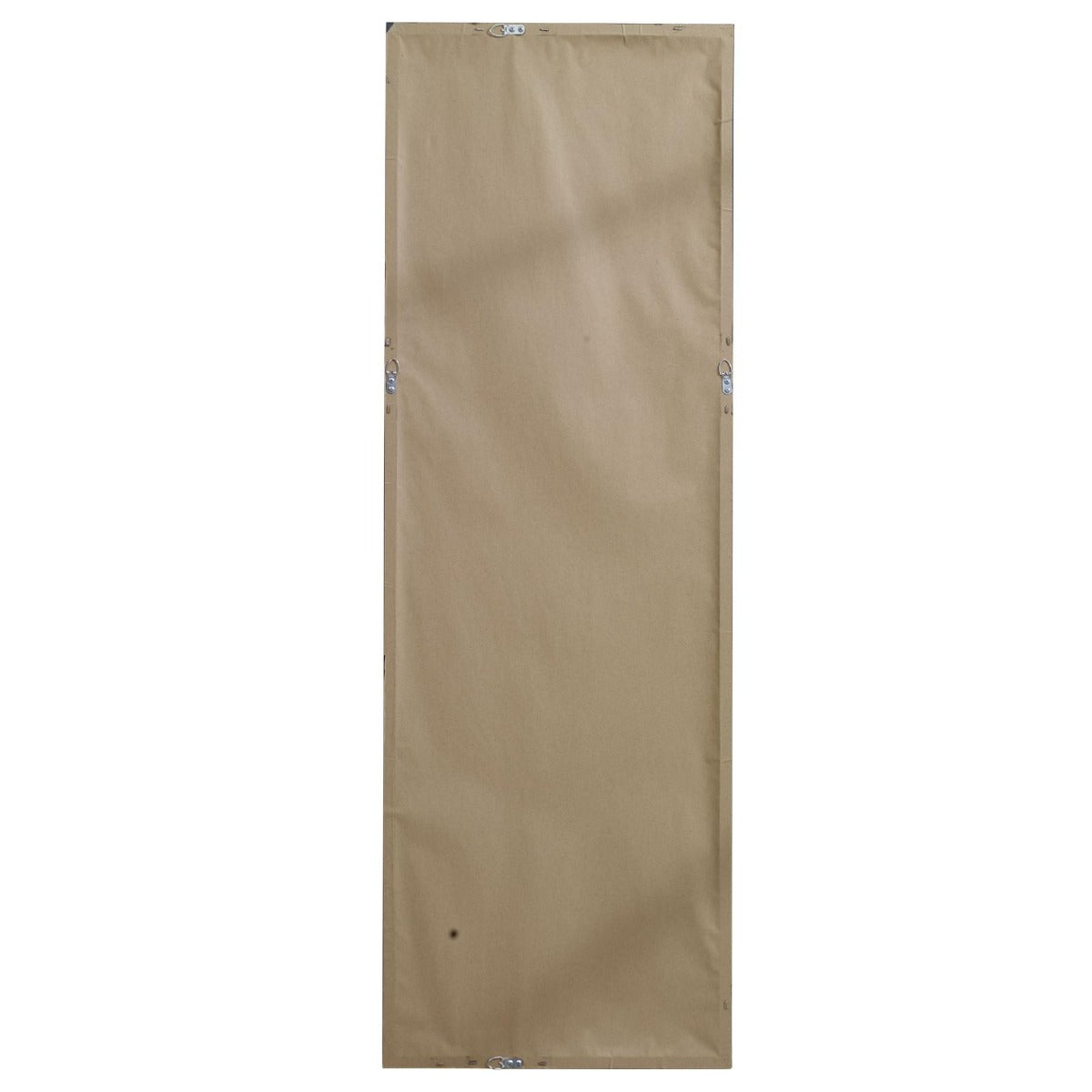 Slim Frame Rectangular Midi Mirror in Gold by Keiichi
