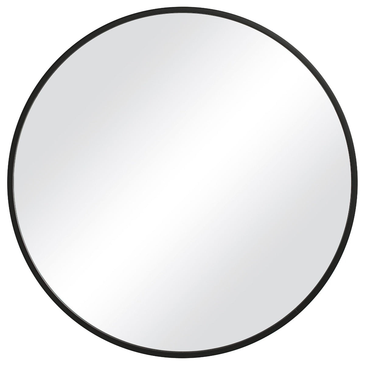 Eve Medium Round Mirror Black by Keiichi