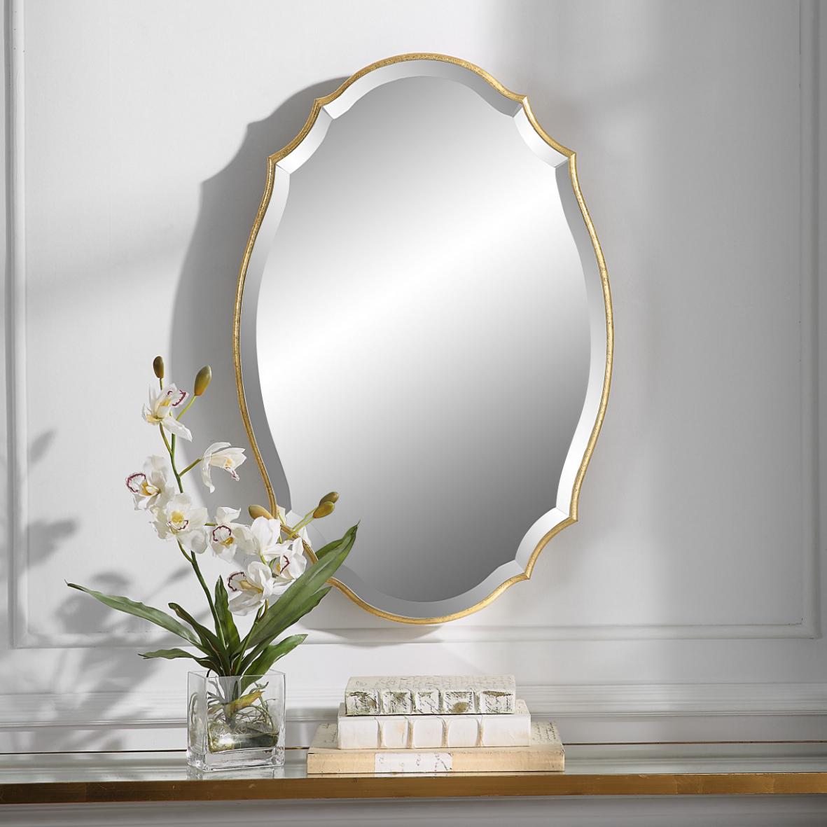 Aida Mirror Gold Finish by Keiichi