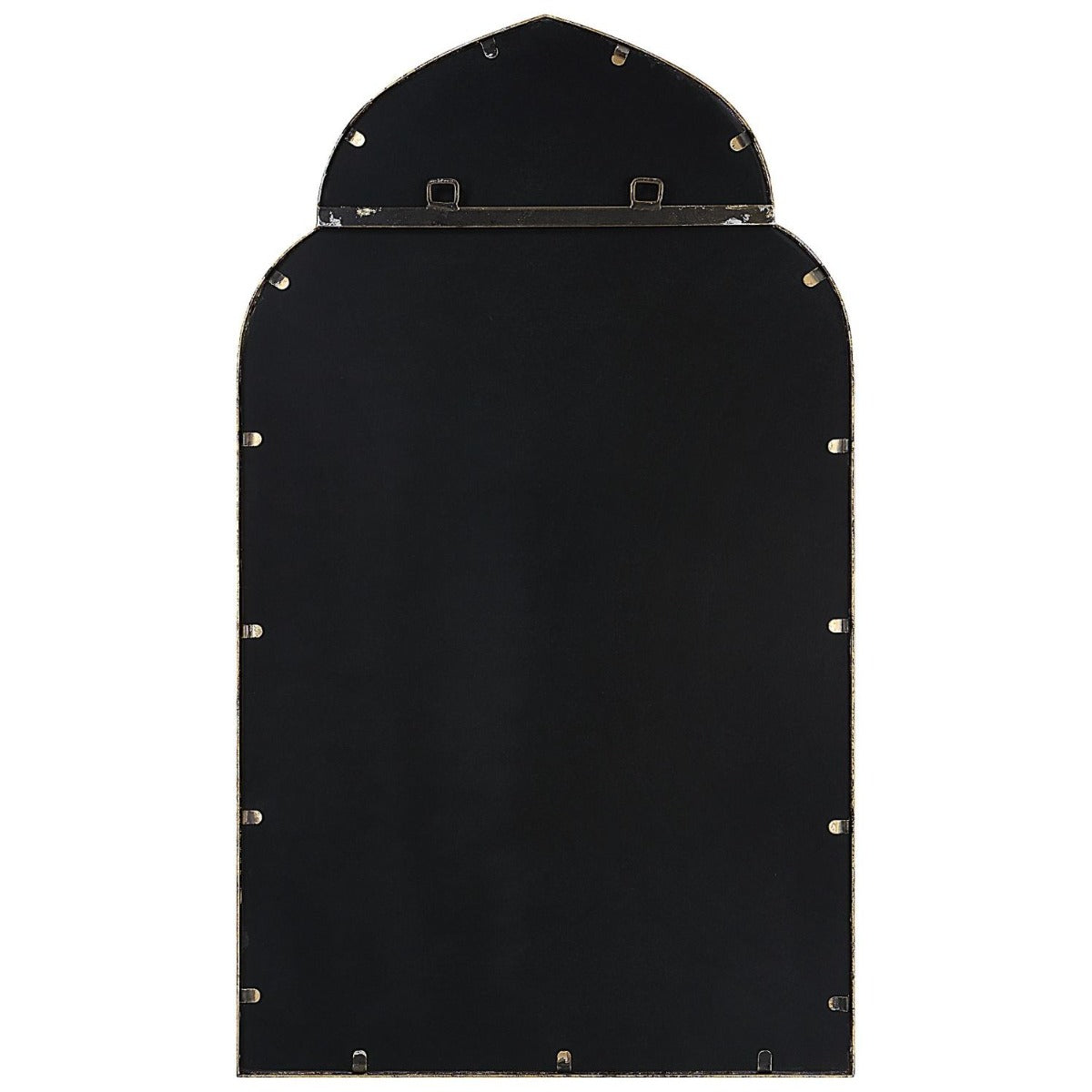 Temple Arched Mirror in Gold by Keiichi