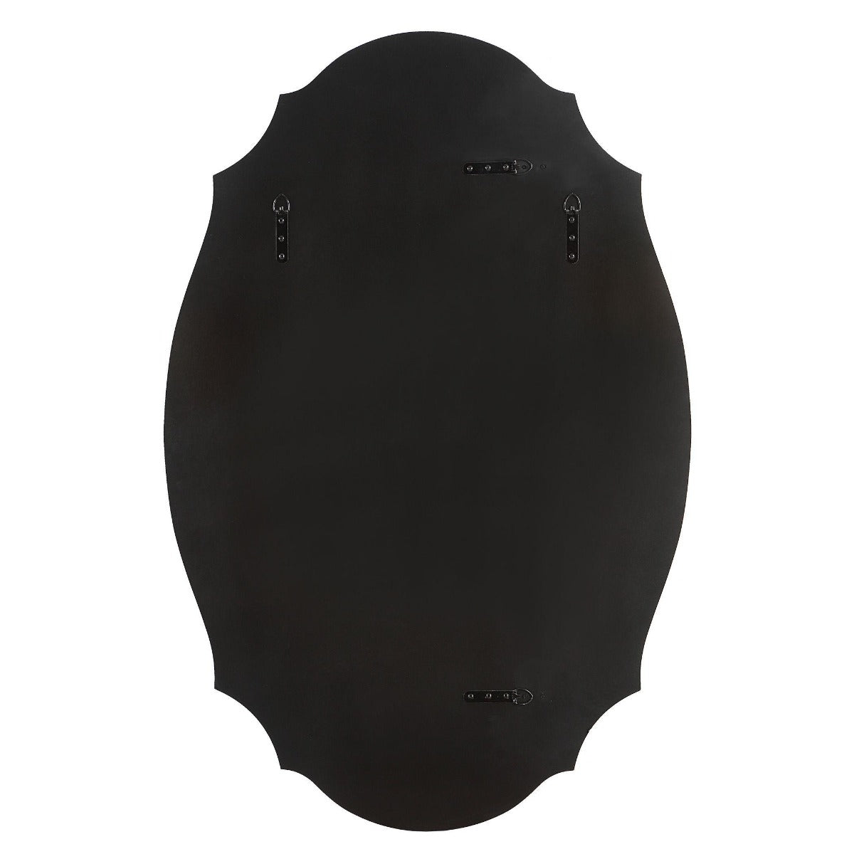 Aida Oval Mirror in Bronze by Keiichi