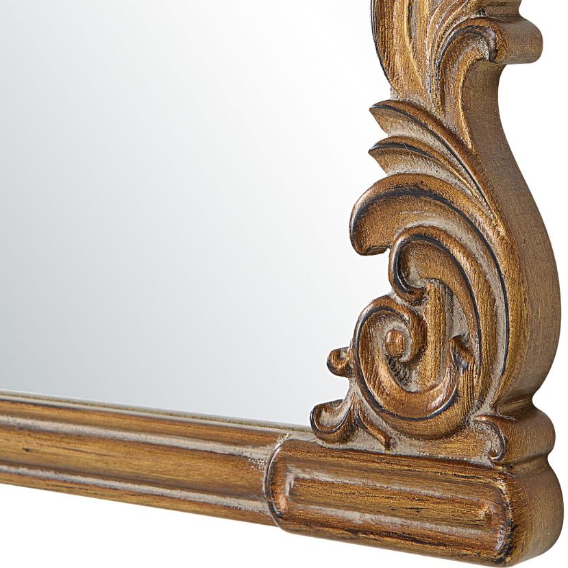 Edward Mantleplace Mirror Gold by Keiichi