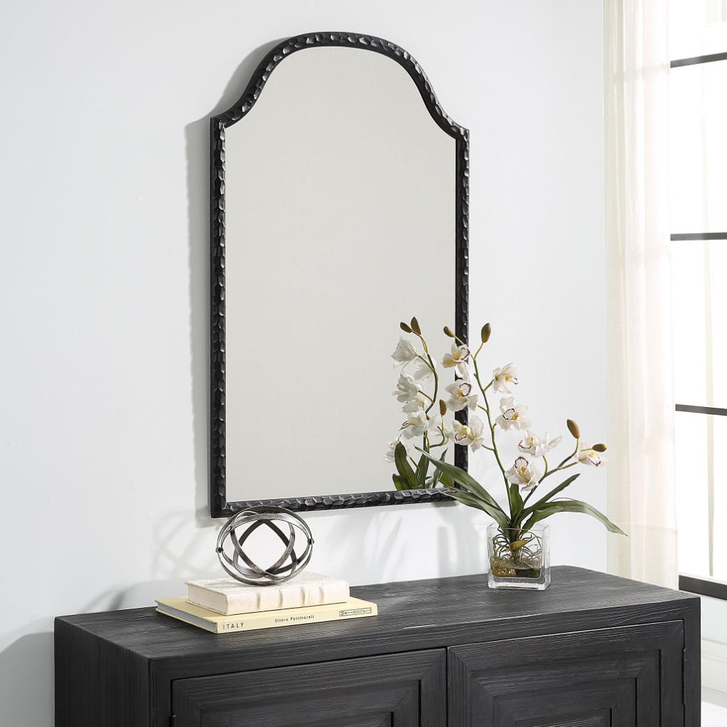 Cast Mirror Black Finish by Keiichi