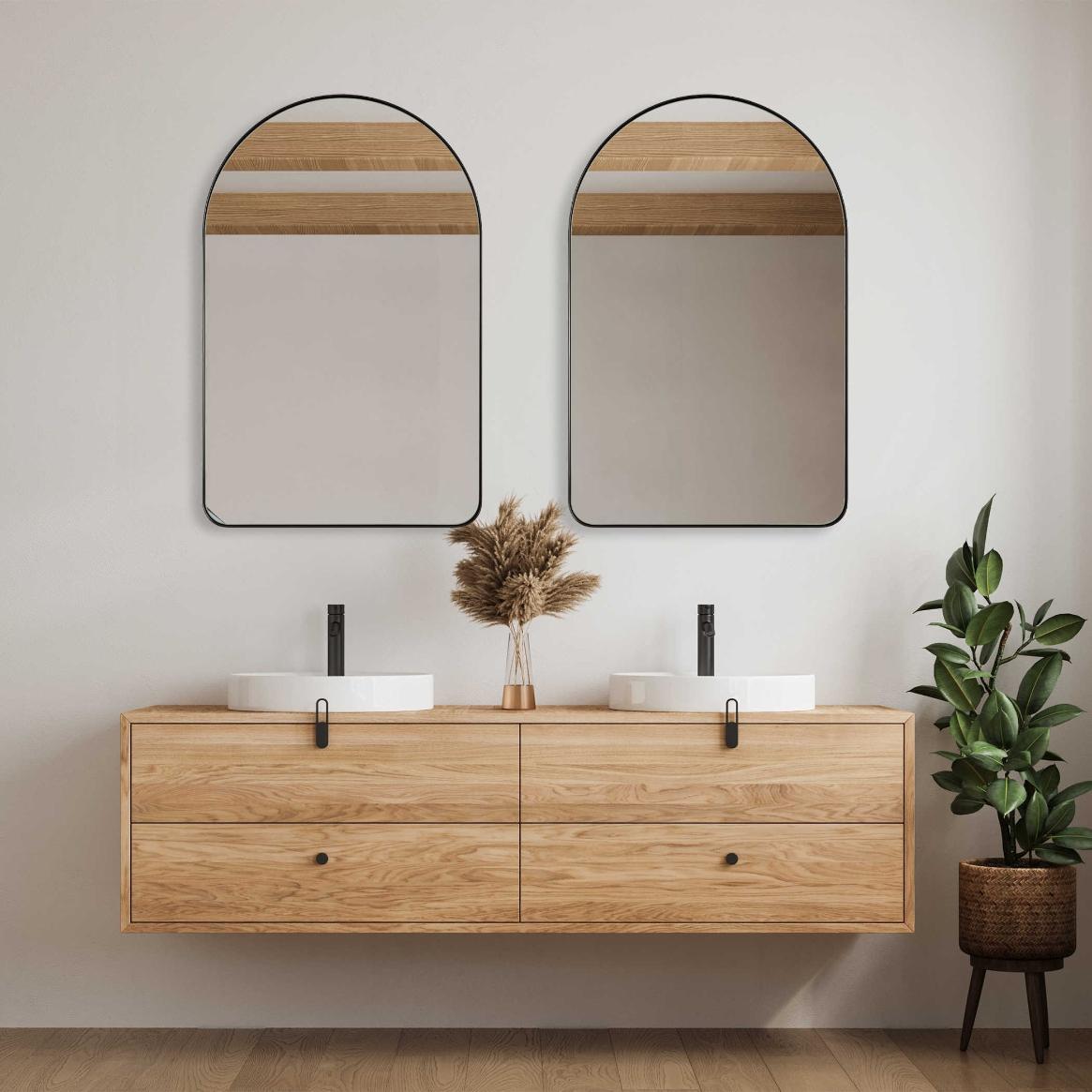 Kaitlynn Arched Mirror by Keiichi