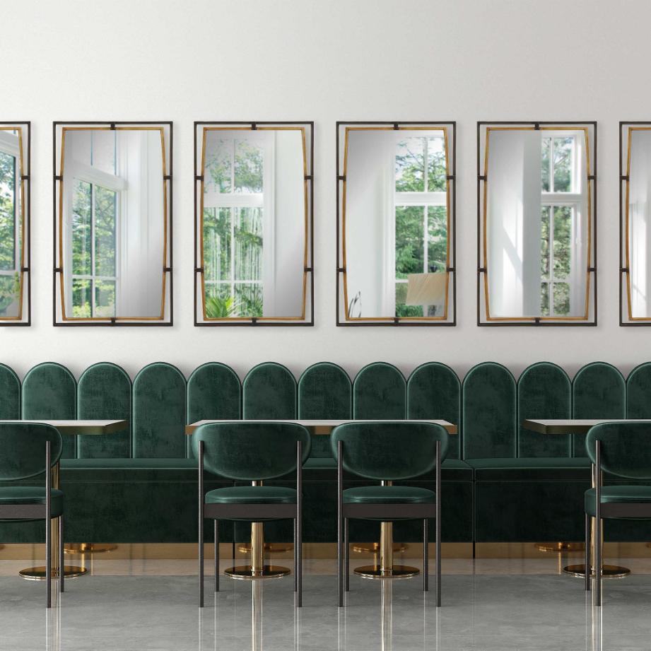 Parallel Mirror Bronze & Brass by Keiichi