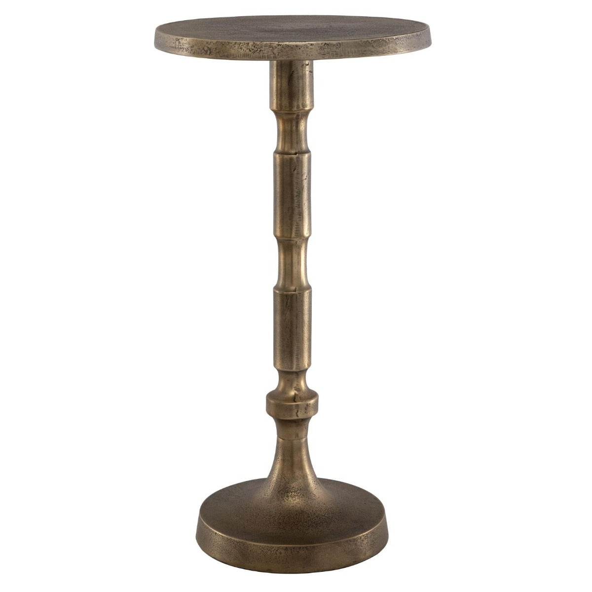 Turner Drinks Table Brass Finish by Keiichi