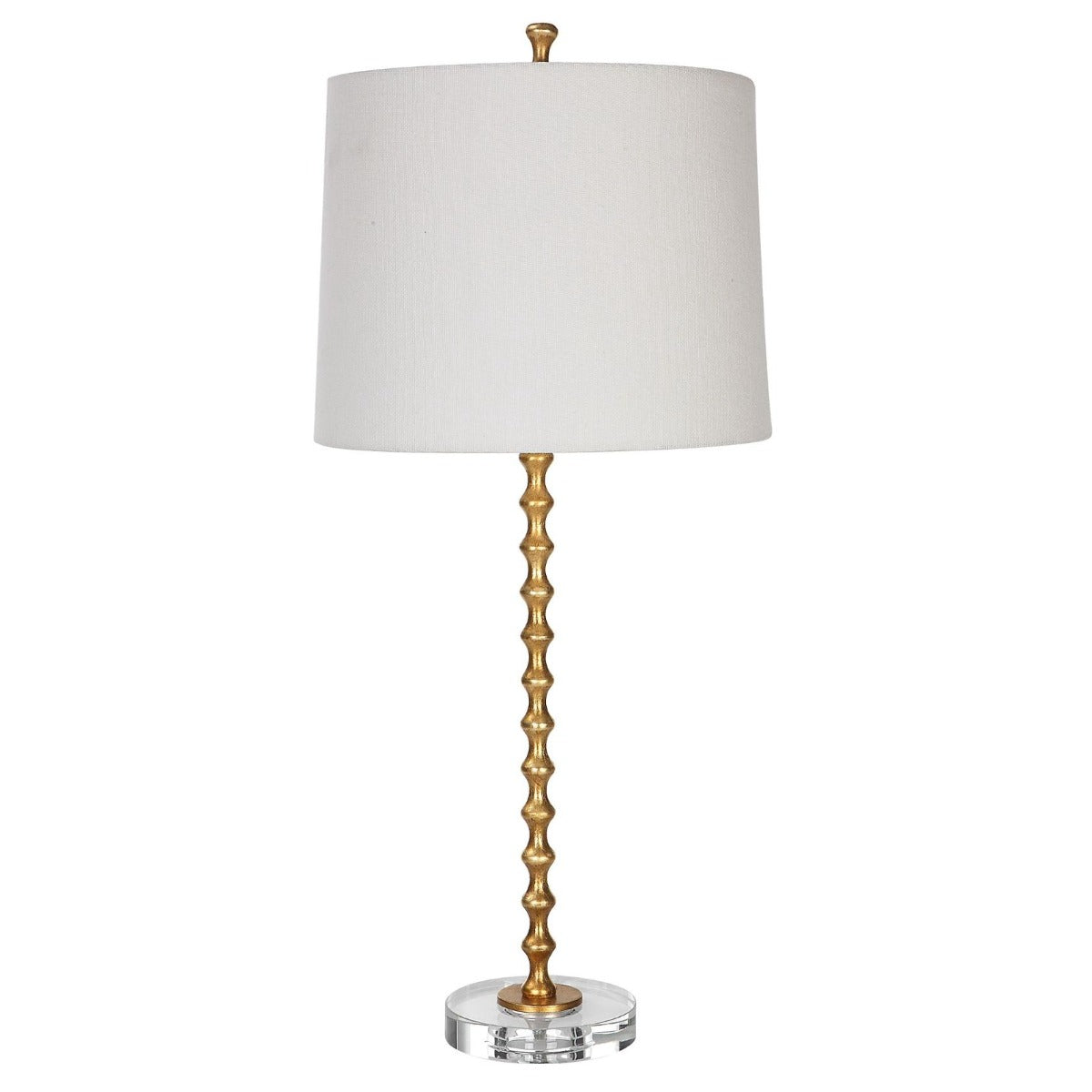 Hourglass Table Lamp in Brass - Set of 2 by Keiichi