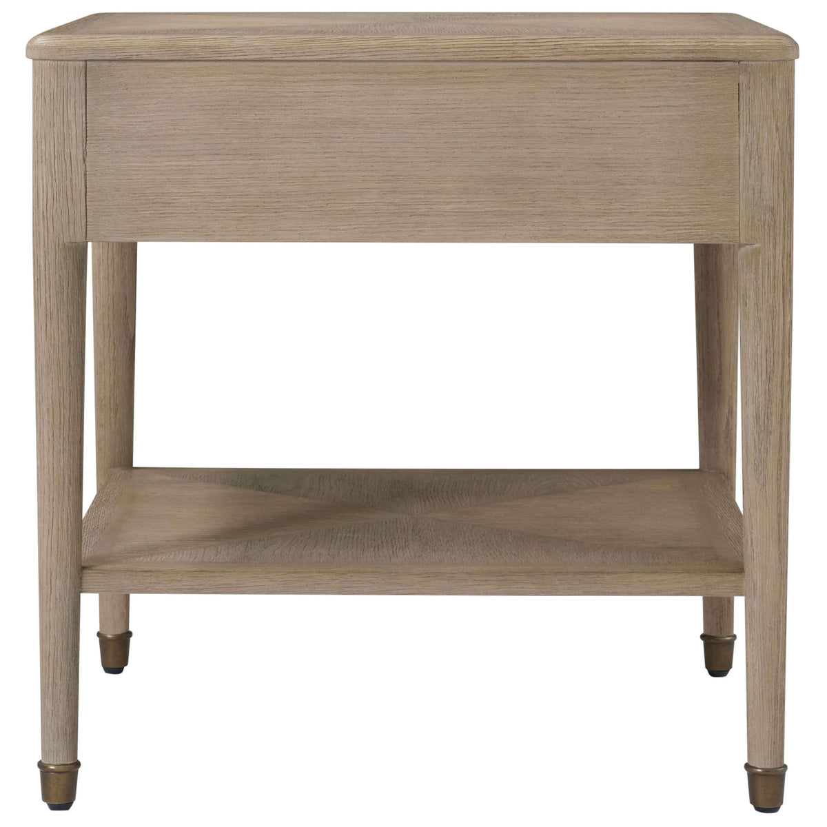 Westbrook Side Table in Riverwash Oak by Theodore Alexander