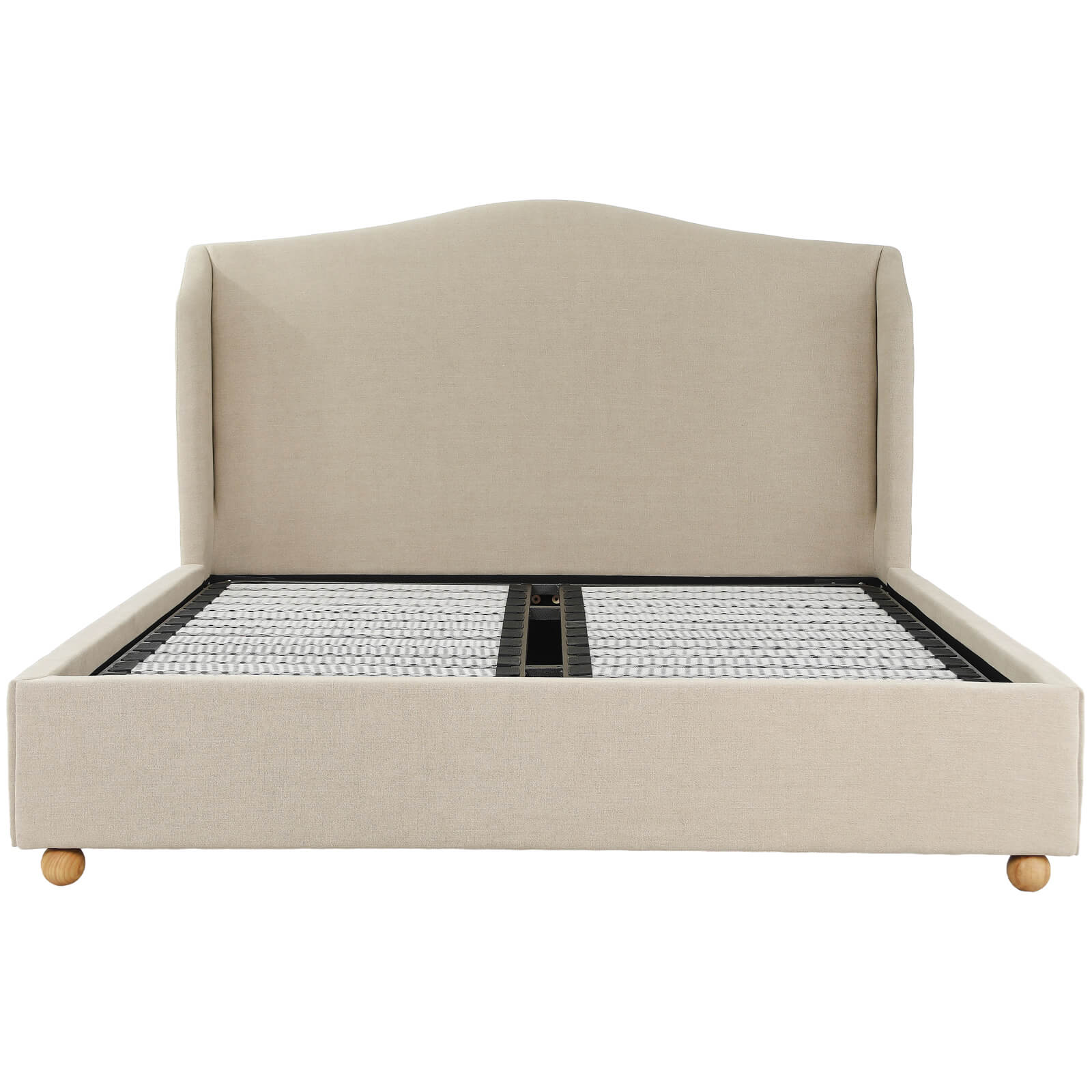 Wilmcote Winged Upholstered Bed - King Size by Keiichi