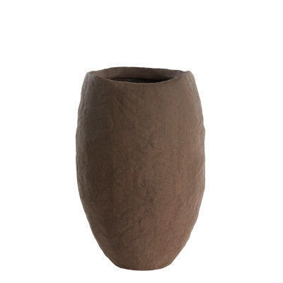 Tingri Brown Vase Deco Light & Living
