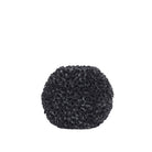 Phylia Matt Black Vase Deco - Medium Light & Living