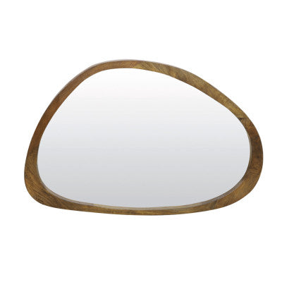Sonora Wood Oil Brown Mirror - Large Light & Living