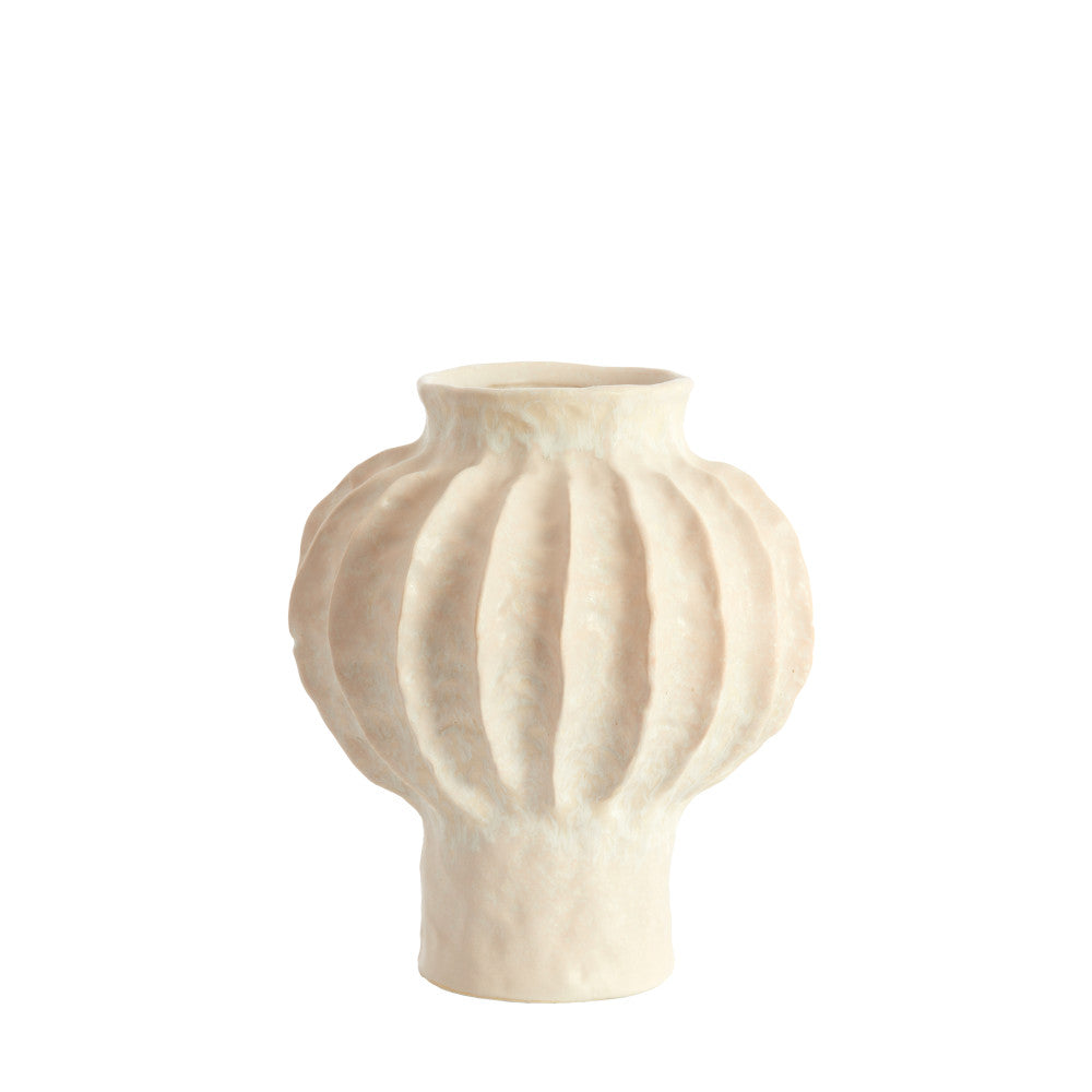 Hakone Ceramics Cream Vase Deco - Large Light & Living