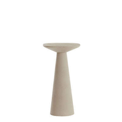 Abala Matt Cream Side Table Light & Living