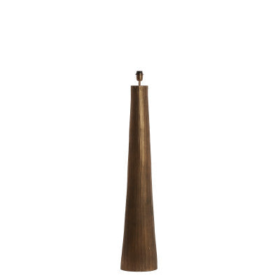 Mijas Dark Brown Bronze Floor Lamp - Small Light & Living
