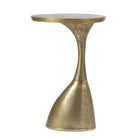 Macau Antique Bronze Side Table - Large Light & Living