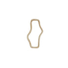 Celano Wood Matt Natural Mirror - Small Light & Living