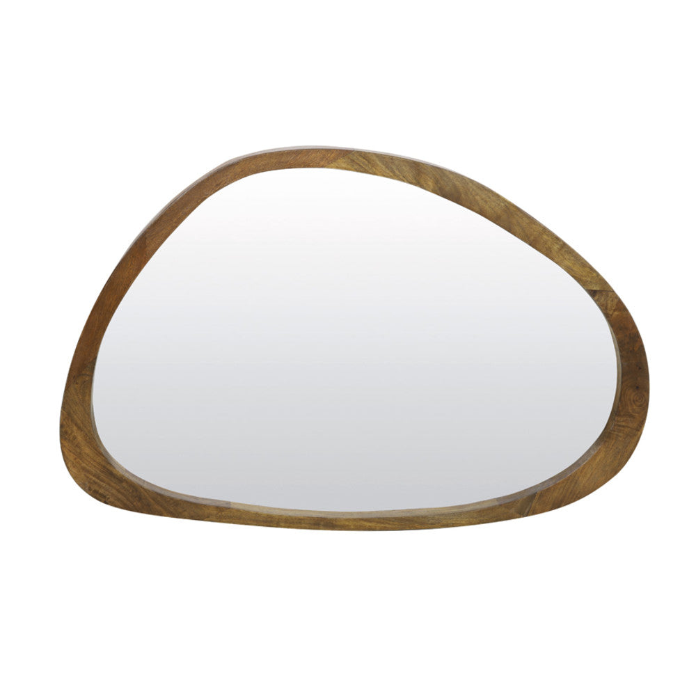 Sonora Wood Oil Brown Mirror - Large Light & Living