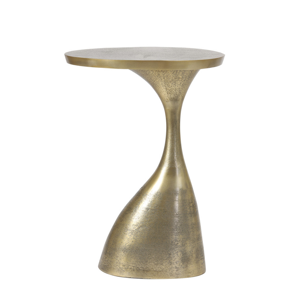 Macau Antique Bronze Side Table - Small Light & Living