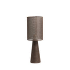 Micky Linen Brown Table Lamp Light & Living