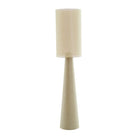 Micky Linen Olive Green Floor Lamp Light & Living