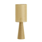 Micky Linen Olive Green Table Lamp Light & Living