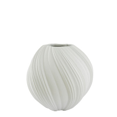 Yatung Cream Vase Deco - Large Light & Living