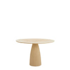 Veglia Matt Sand & Light Brown Spotted Dining Table Light & Living