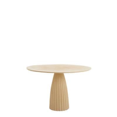 Veglia Matt Sand & Light Brown Spotted Dining Table Light & Living