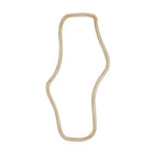 Celano Wood Matt Natural Mirror - Large Light & Living