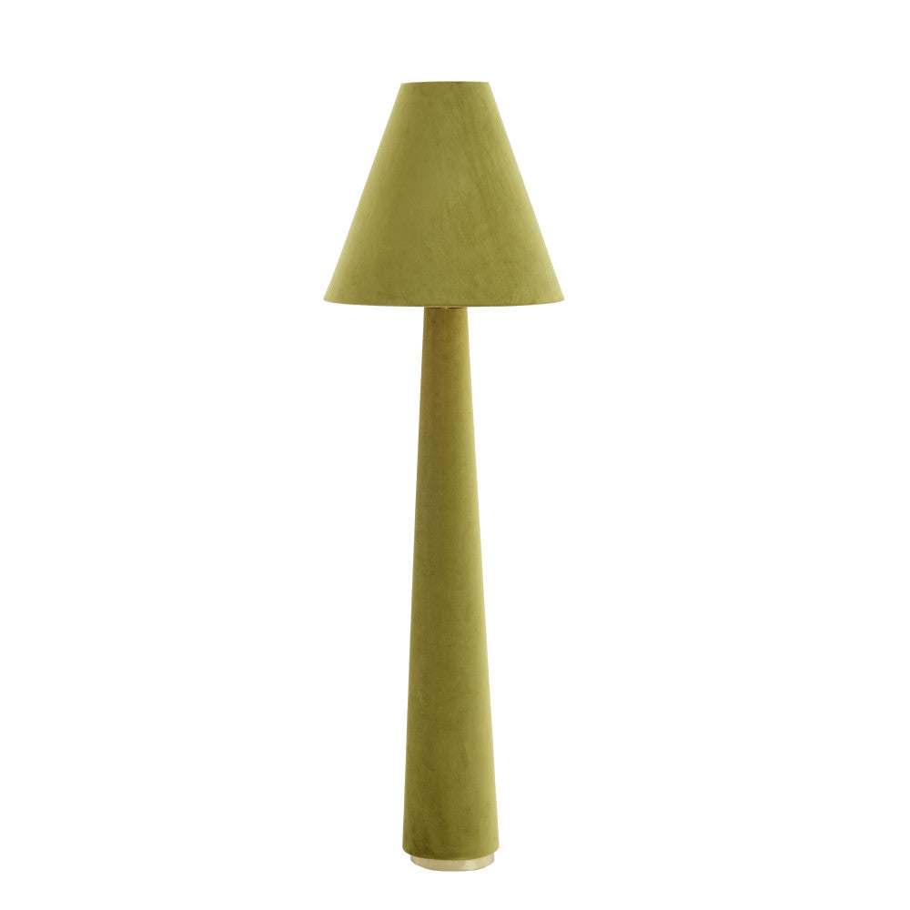 Devia Floor Lamp - Velvet Green Light & Living