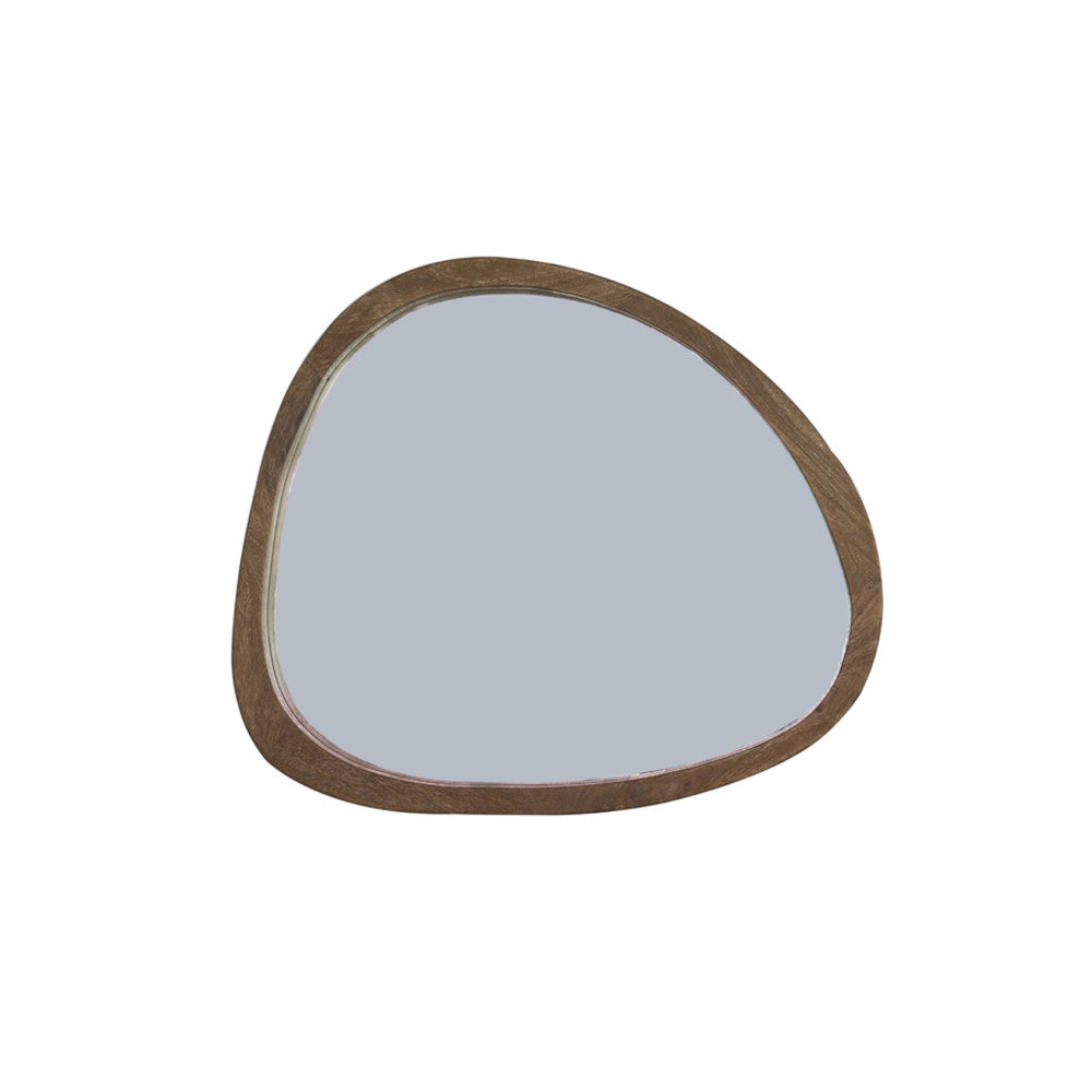 Sonora Matt Dark Brown Mirror - Small Light & Living