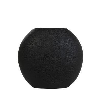 Rayskin Matt Black Deco Vase Light & Living
