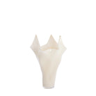 Aiora Glass Milky Cream Vase - Small Light & Living