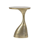 Macau Antique Bronze Side Table - Small Light & Living