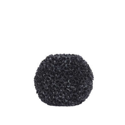 Phylia Matt Black Vase Deco - Medium Light & Living