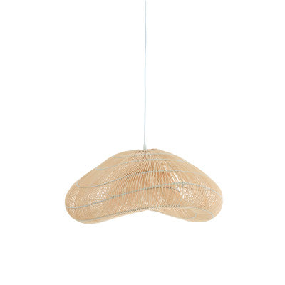 Janzur Large Pendant Light - Natural Rattan Light & Living