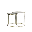 Talca Light Gold Side Table - Set of Two Light & Living