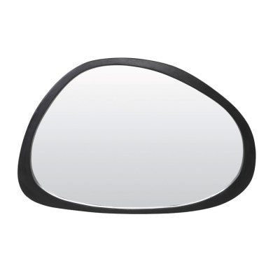 Sonora Wood Black Mirror - Large Light & Living