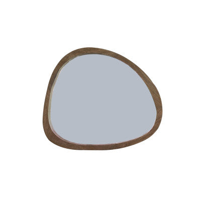 Sonora Matt Dark Brown Mirror - Small Light & Living