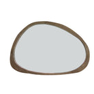 Sonora Matt Dark Brown Mirror - Large Light & Living