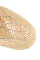 Janzur Rattan Natural Hanging Lamp - Small Light & Living