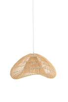 Janzur Rattan Natural Hanging Lamp - Small Light & Living