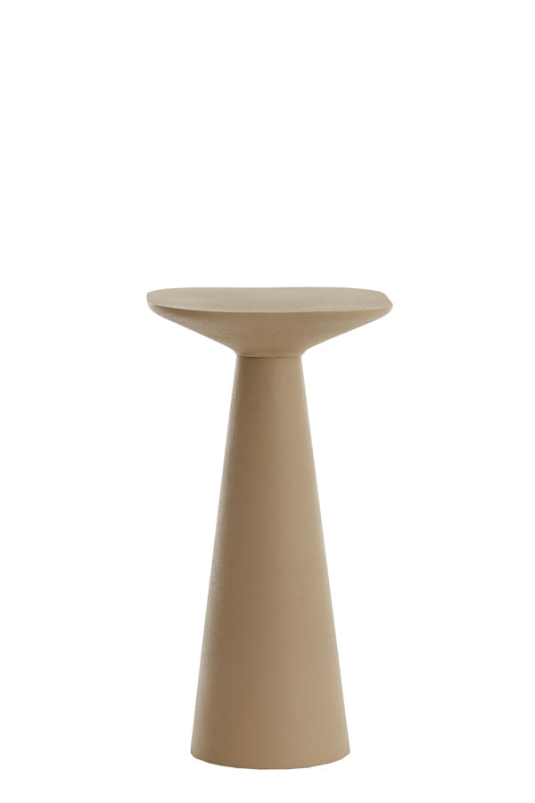 Abala Side Table - Matt Taupe Light & Living