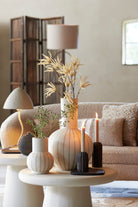 Ulloa Ceramics Matt Sand & Brown Vase Deco Light & Living