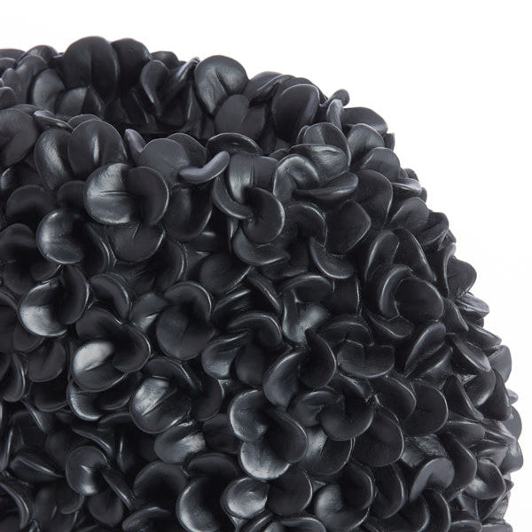 Phylia Matt Black Vase Deco - Extra Small Light & Living