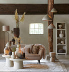 Kulona Beige Round Coffee Table Light & Living