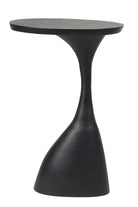 Macau Matt Black Side Table - Large Light & Living